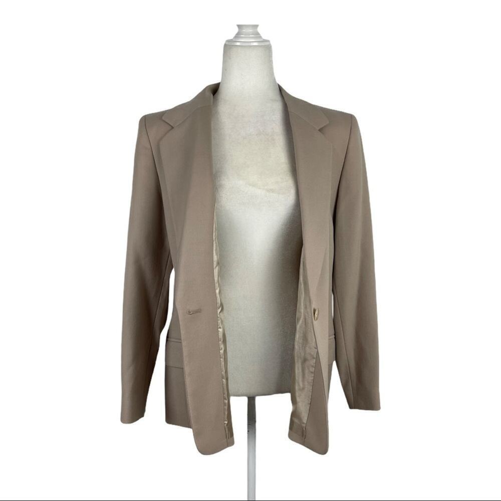 Pendleton Virgin Wool Single Button Blazer Sz 14p - image 2